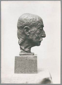 Porträt Max Liebermann, 1929, Bronze