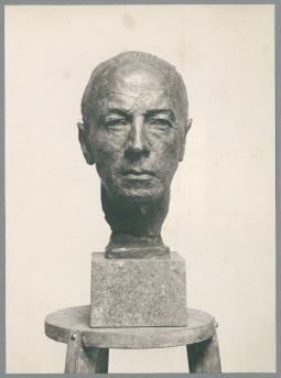 Porträt Paul Bonatz, 1930, Bronze