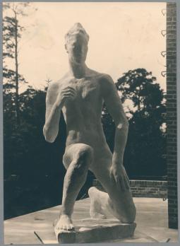 Heine-Denkmal für Düsseldorf, 1932, Gips