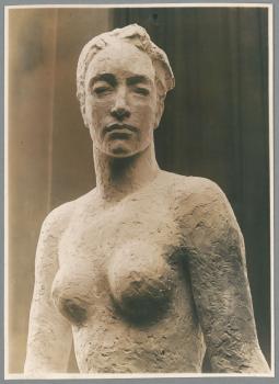 Ariadne, Detail, 1932, Gips