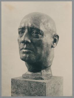 Porträt Paul Rohs, 1935, Bronze