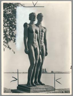 Menschenpaar, 1937, Bronze