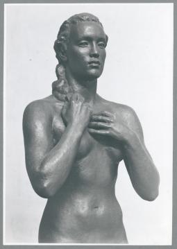 Die Hüterin, Detail, 1938, Bronze