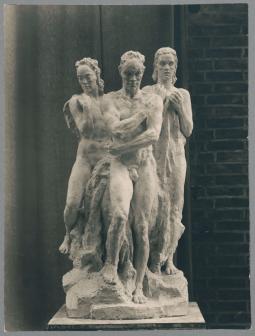 Beethoven-Denkmal, Entwurf IV, 1926/39, Gips
