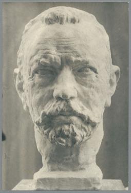Porträt Anton von Rieppel, 1941, Gips