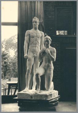 Menschenpaar, 1942, Gips