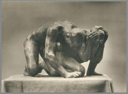 Die Niedergebeugten, 1946, Bronze