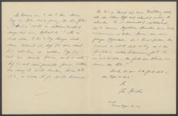 Brief von Ivo Beucker an Georg Kolbe