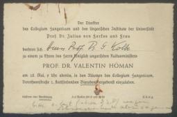 Briefwechsel zwischen Julius von Farkas [Collegium Hungaricum, Berlin] und Georg Kolbe