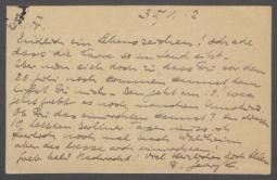 Brief von Georg Kolbe an Hermann Schmitt