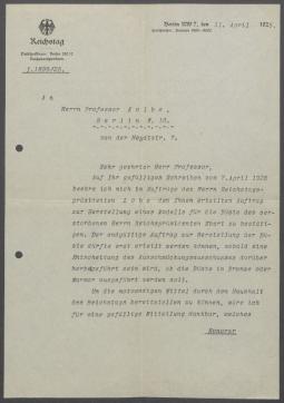 Projekt "Porträt Friedrich Ebert"