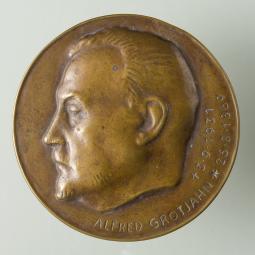 Medaille Alfred Grotjahn