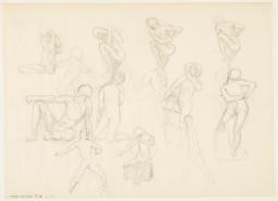 Bewegungsstudien nach Vaslav Nijinsky