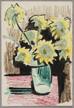 Bildpostkarte von Karl Schmidt-Rottluff an Georg Kolbe